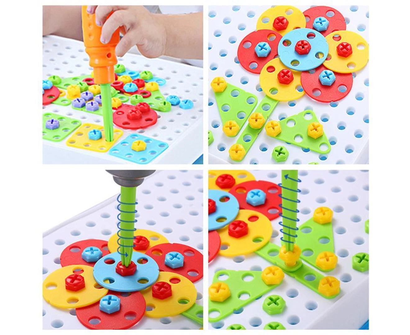 Drill Machine Creative Puzzle