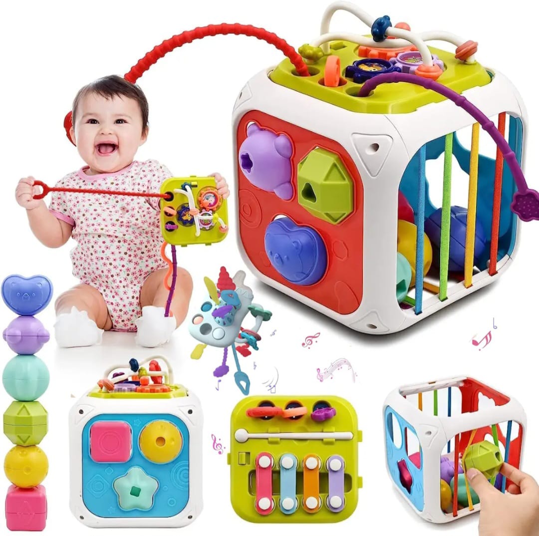 Activity Cube Box - 7 in 1