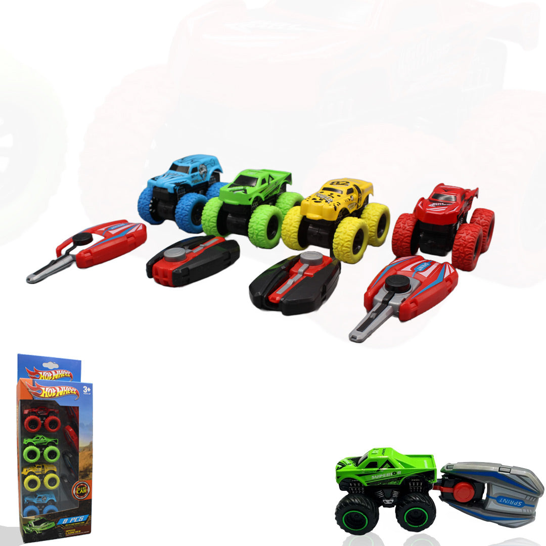 Ejection Key Cars - 8 pcs