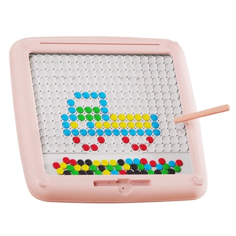 2-IN-1 Magnetic Dot Drawing Board & Magnetic Maze