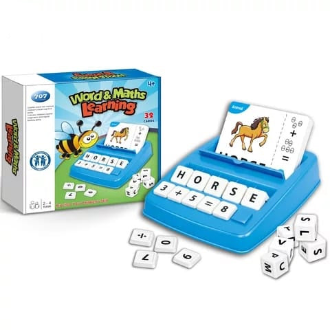 2 in 1 Word & Maths Learning Game