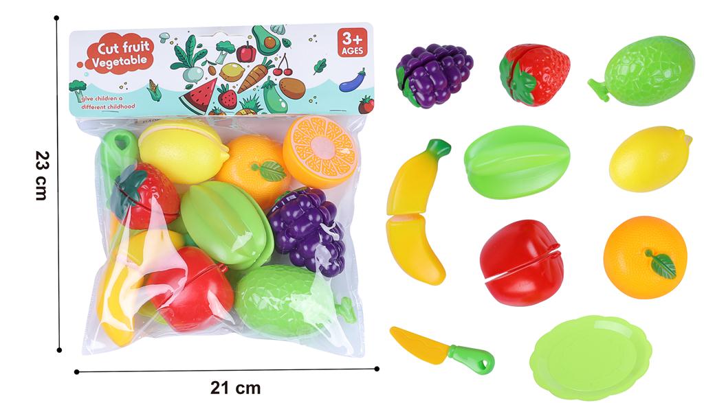 Pretend Play Fruit/Vegetable Cutting Set