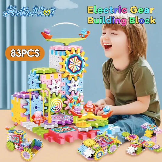 Gear Building Blocks - 83 pcs