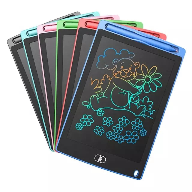 LCD Writing Tablet (Multicolor)