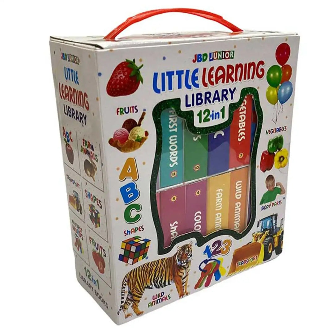 Little Learning Library 12-IN-1 Board Books