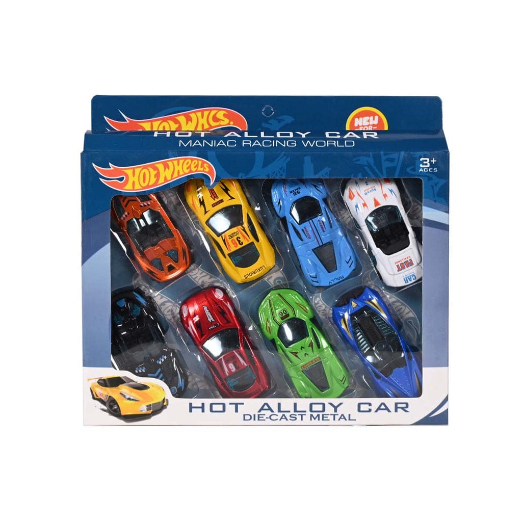 Alloy Cars - 8 Pcs Box