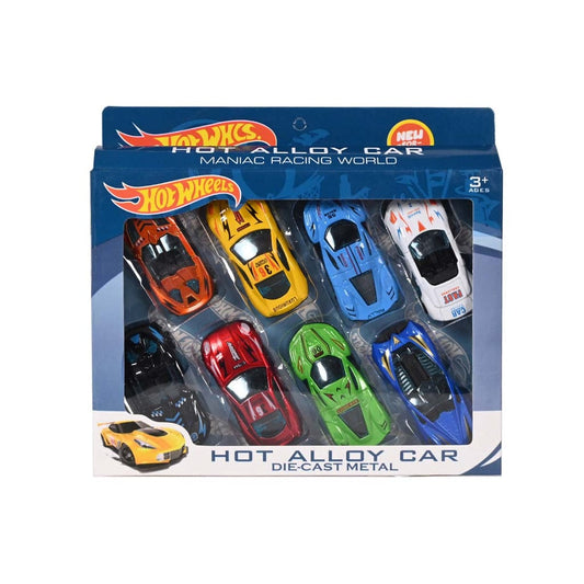 Alloy Cars - 8 Pcs Box