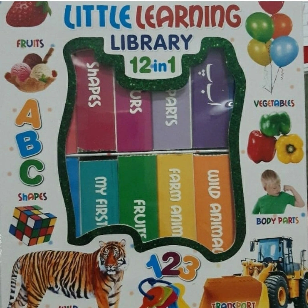 Little Learning Library 12-IN-1 Board Books