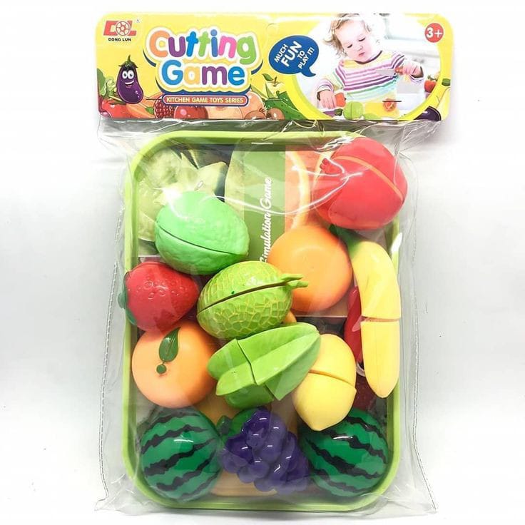 Pretend Play Fruit/Vegetable Cutting Set